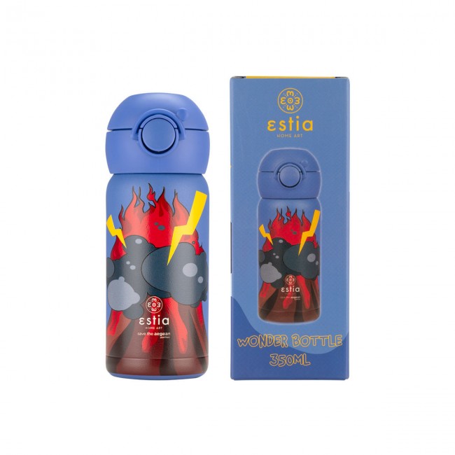 Θερμός παιδικός wonder bottle "LAVA SPLASH " Save the Aegean 350ml
