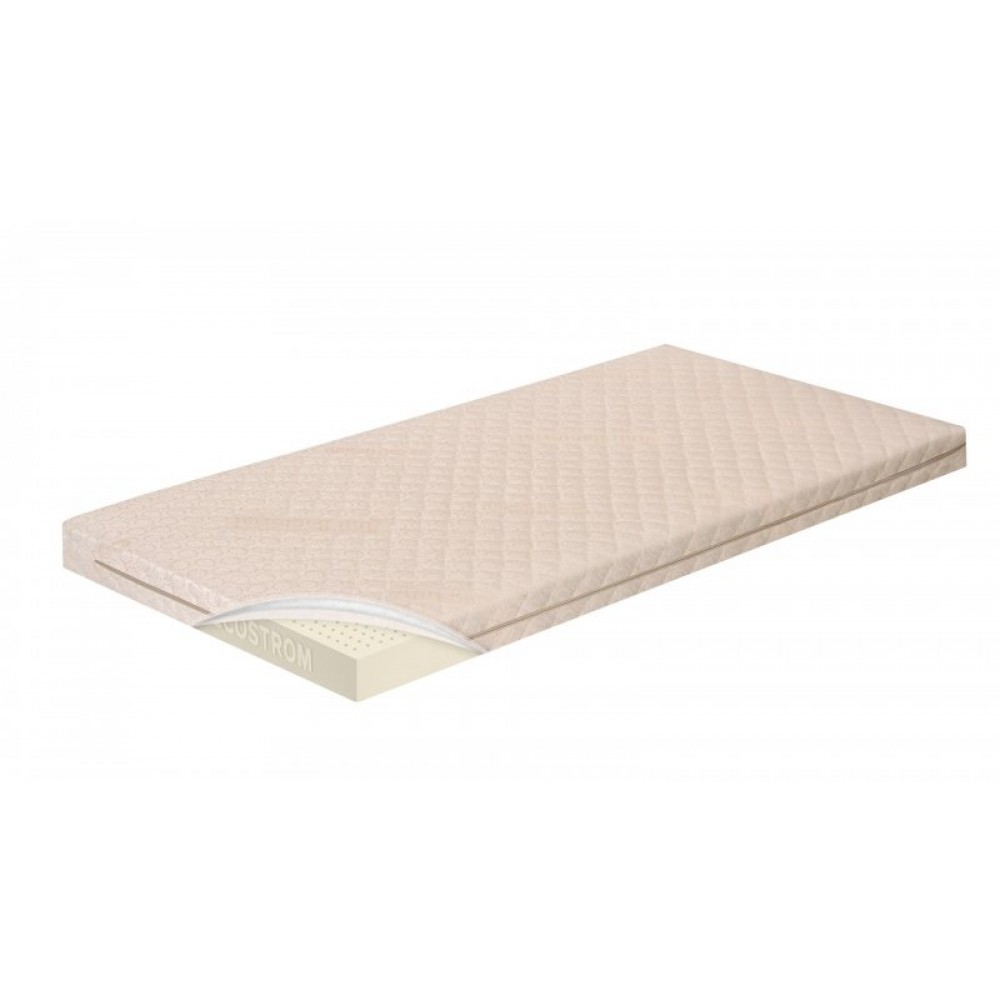 Βρεφικό στρώμα κούνιας "ΘΑΛΗΣ" 60x120 με ύφασμα από οργανικό βαμβάκι