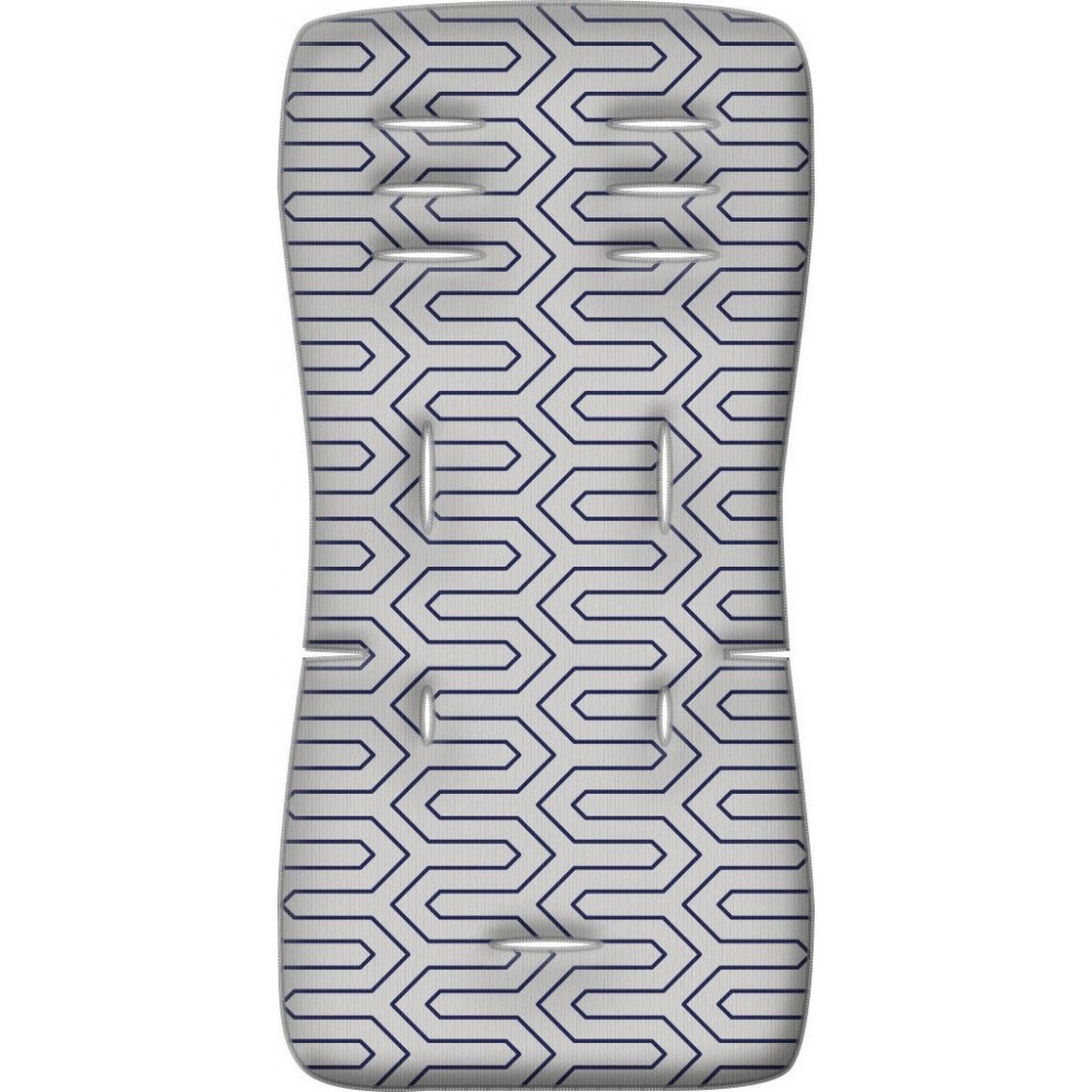 Στρώμα καροτσιού "3D FIBER" maze grey