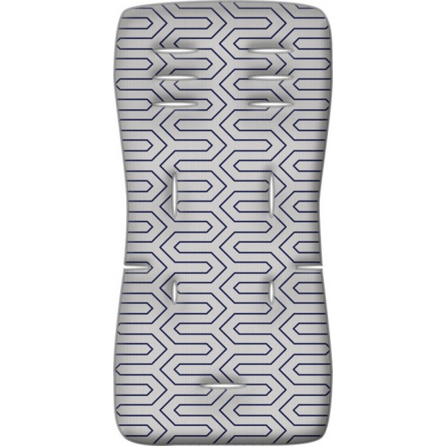 Στρώμα καροτσιού "3D FIBER" maze grey