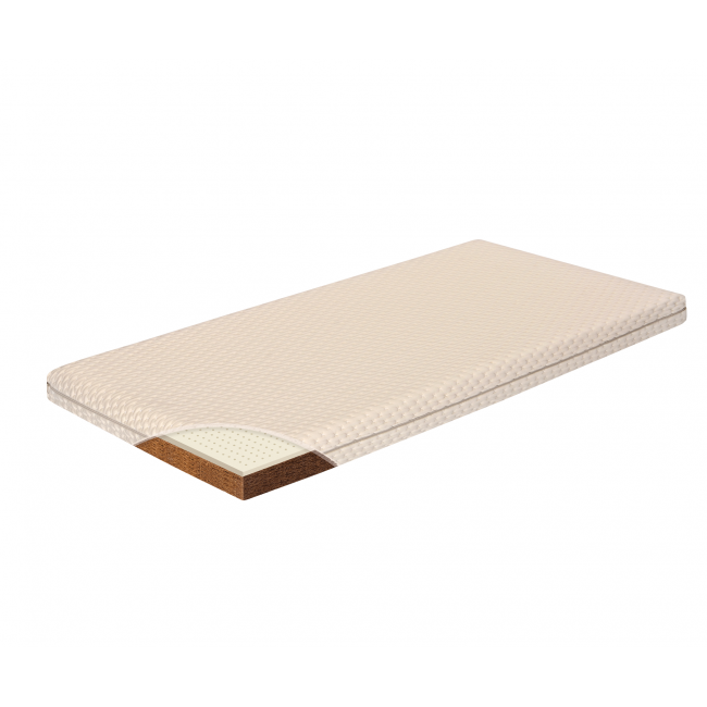 Βρεφικό στρώμα κούνιας "ΕΡΑΤΩ" 60x120 με ύφασμα από οργανικό βαμβάκι