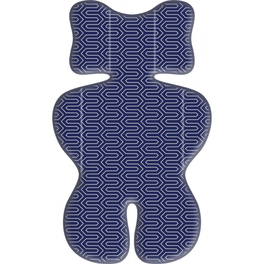 Στρώμα καροτσιού "3D AIR MESH" maze blue