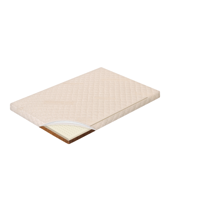 Στρώμα λίκνου "ΕΡΑΤΩ' 50x90 με ύφασμα ζακάρ βαμβακερό