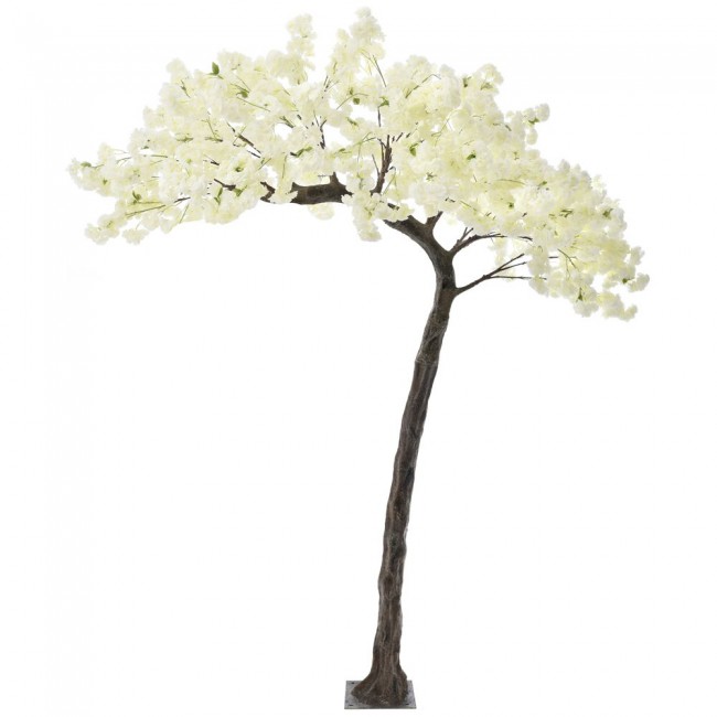 Δέντρο κυρτό με λευκά άνθη 300x200x320