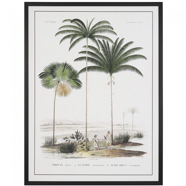 Πίνακας ρετρό τυπωμένος σε καμβά πολύχρωμος 60x80