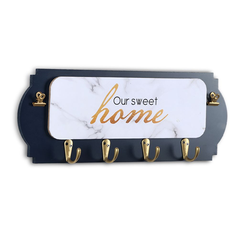 Κρεμάστρα τοίχου με φύλλα από mdf 40x15x4,5