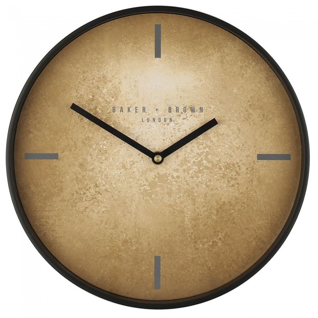 Ρολόι τοίχου σε χρώμα χρυσό Φ30