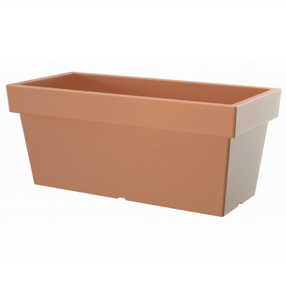 Ζαρτινιέρα "LOFLY CASE" από πλαστικό σε κεραμιδί χρώμα 60x26x22