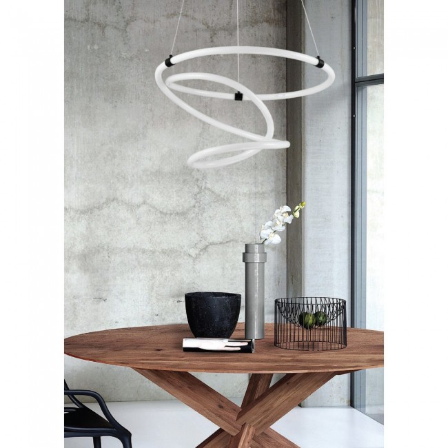 Φωτιστικό led από μέταλλο σε μαύρο χρώμα Φ54x28 3000Κ