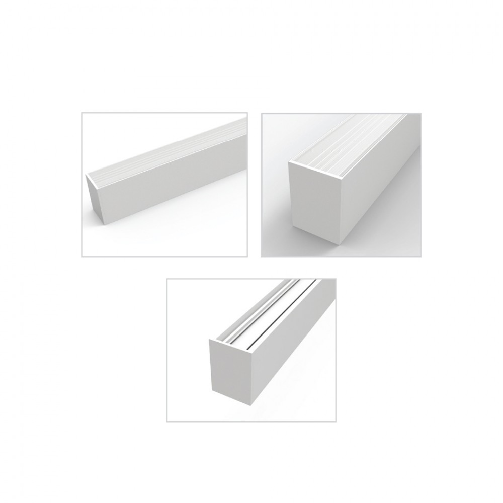 Φωτιστικό led από αλουμινίου σε λευκό χρώμα 4000Κ