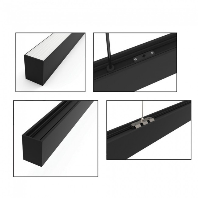 Φωτιστικό led από αλουμινίου σε λευκό χρώμα 3000Κ