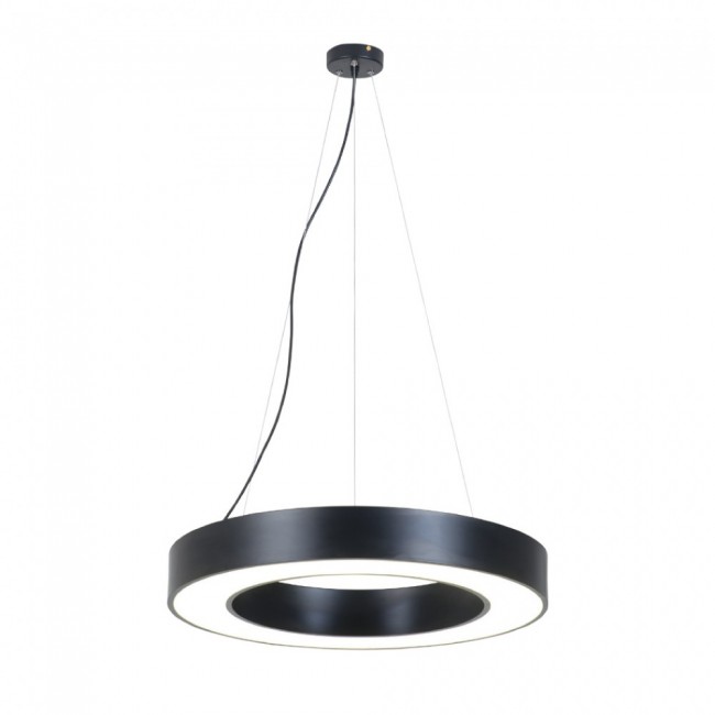 Φωτιστικό led από μέταλλο σε μαύρο χρώμα 3000Κ Φ80