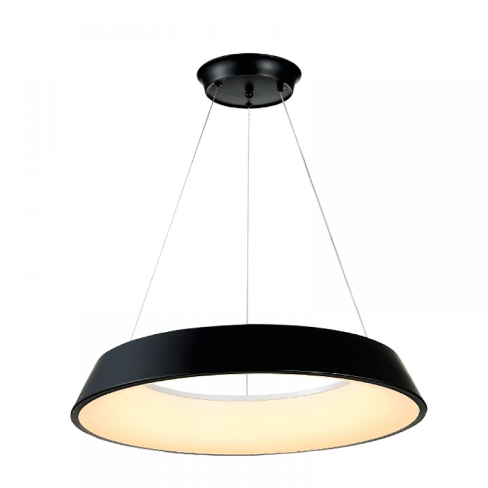 Φωτιστικό led από μέταλλο σε μαύρο χρώμα 4000Κ Φ60,5