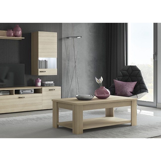 Τραπέζι σαλονιού "ΝΟ10" σε λάττε χρώμα 120x60x42