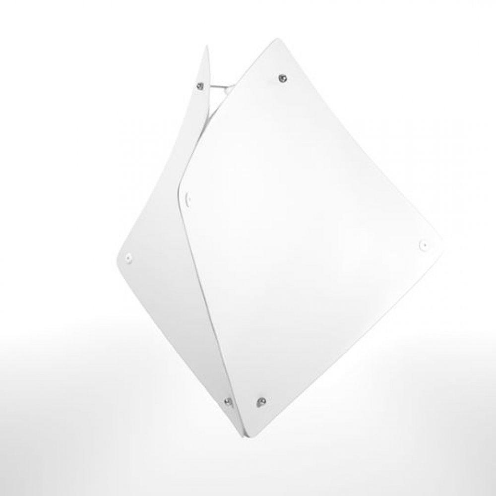 Φωτιστικό οροφής "ZADAR" μονόφωτο σε χρώμα λευκό 50x50x127 Ε27