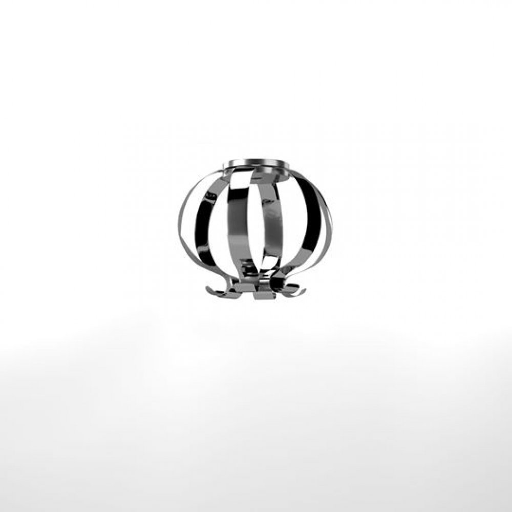 Φωτιστικό οροφής "GENOA" μονόφωτο μεταλλικό 30x30x80 Ε27