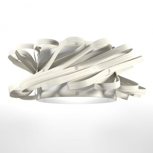 Φωτιστικό οροφής "MAJORKA" μονόφωτο σε χρώμα λευκό 58x58x100