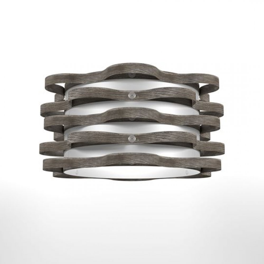 Φωτιστικό οροφής "FLORENCE" μονόφωτο σε χρώμα γκρι 48x48x100