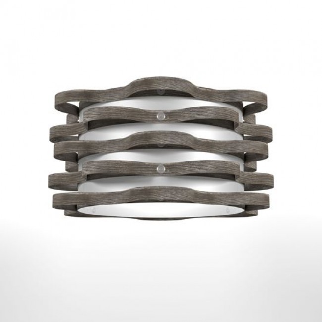 Φωτιστικό οροφής "FLORENCE" μονόφωτο σε χρώμα γκρι 48x48x100