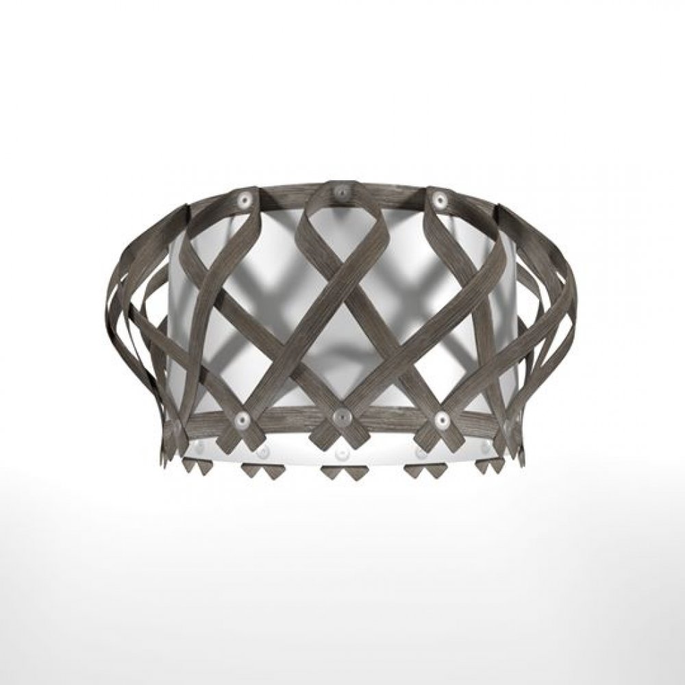 Φωτιστικό οροφής "VENICE" μονόφωτο σε χρώμα γκρι 42x42x102