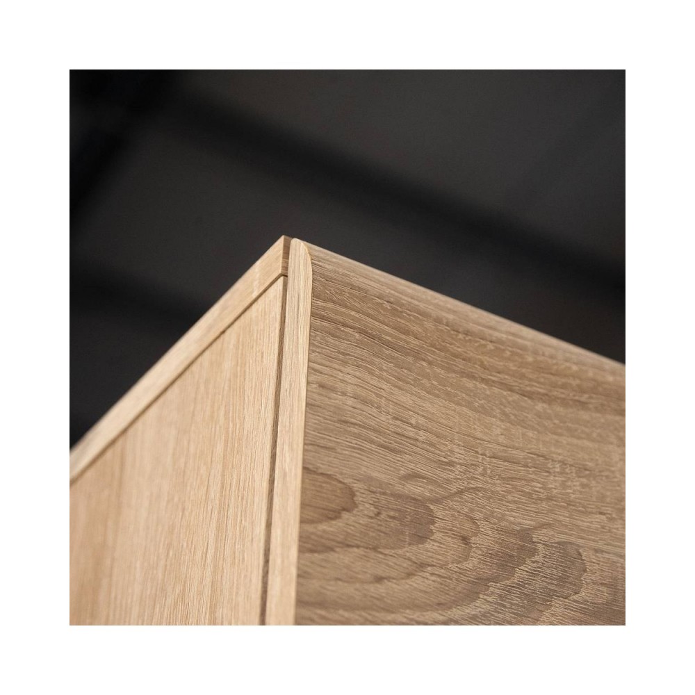 Βιτρινά "SOLO" σε χρώμα bardolino-βέγγε 100x41x197