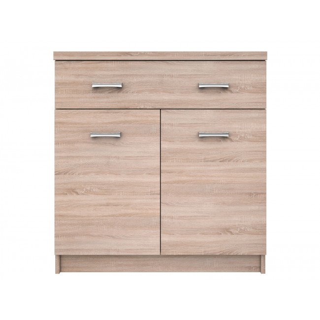 Έπιπλο εισόδου "TOP MIX" σε χρώμα sonoma 60x33x85