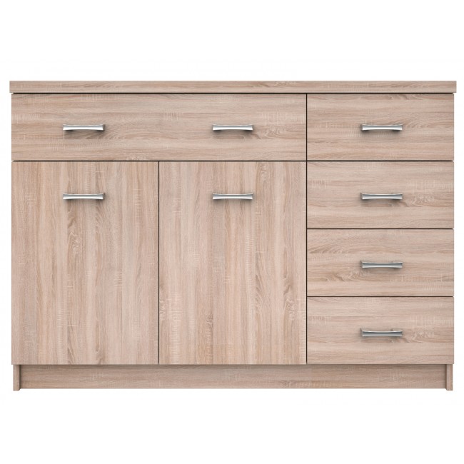 Μπουφές "TOP MIX" σε χρώμα sonoma 120x33x85