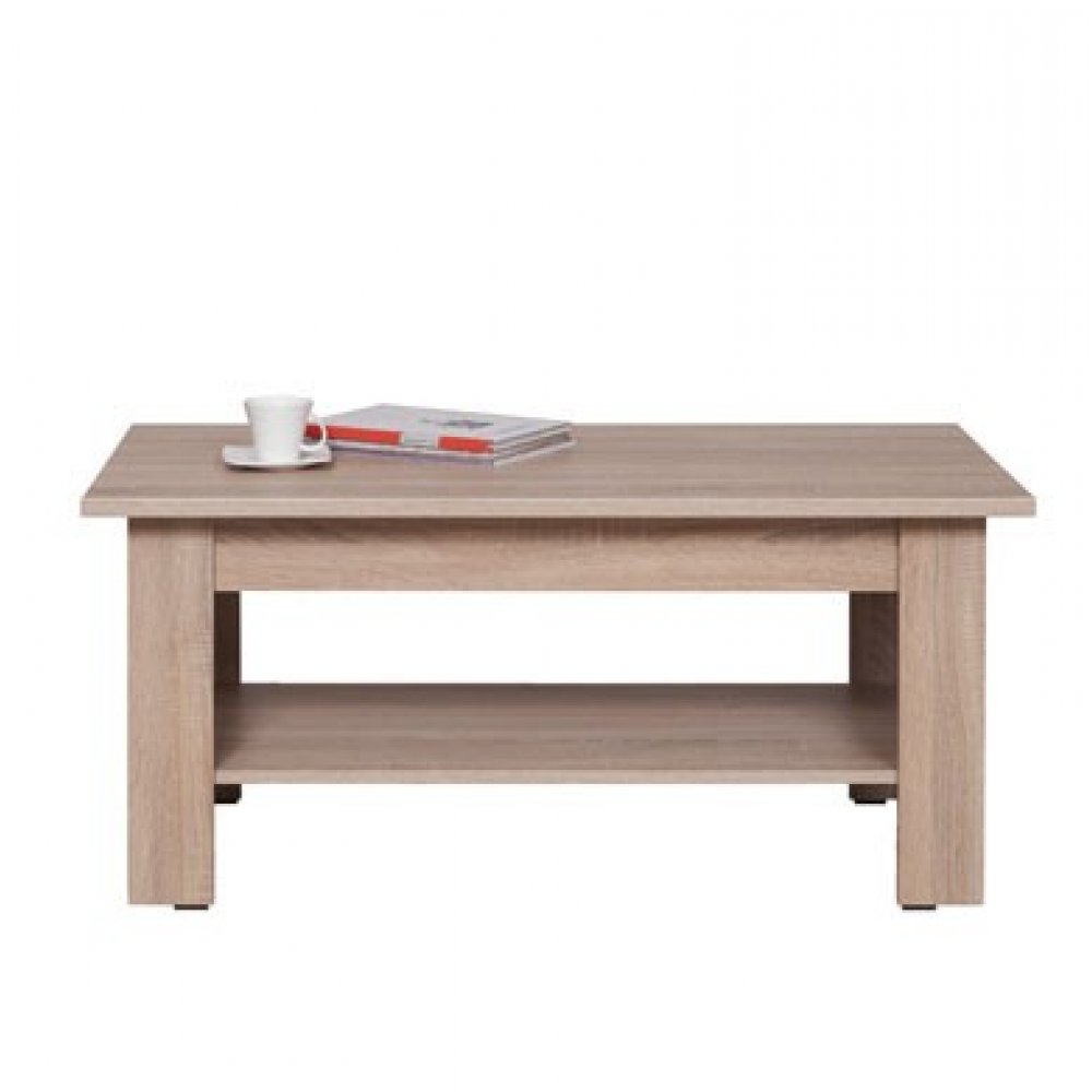 Τραπέζι σαλονιού "DEAN" χρώματος σονόμα-δρυς 110x60x48