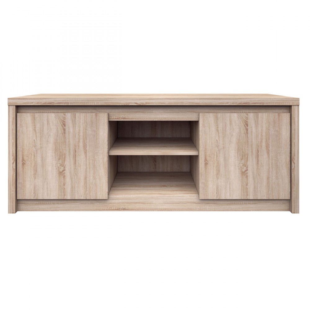 Έπιπλο TV "NORTON" σε χρώμα σονόμα-δρυς 127x42x50