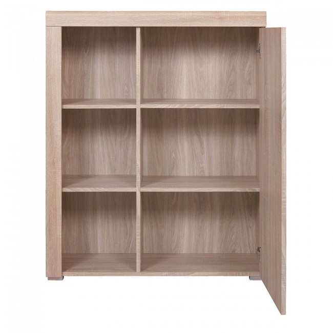 Μπουφές "DAMIS" σε χρώμα σονόμα-δρυς 90x35x113