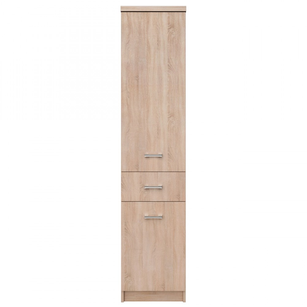 Ντουλάπα "TOP MIX" σε χρώμα σονόμα-δρυς 40x33x183