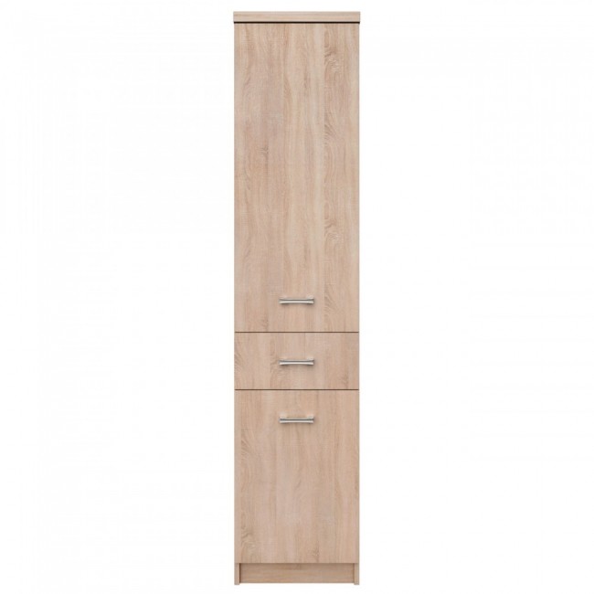 Ντουλάπα "TOP MIX" σε χρώμα σονόμα-δρυς 40x33x183