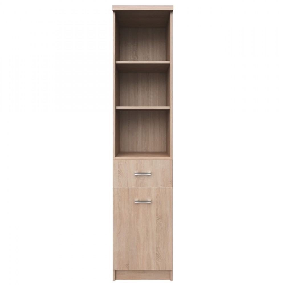 Ραφιέρα "ΤOP MIX" σε χρώμα σονόμα 40x33x183