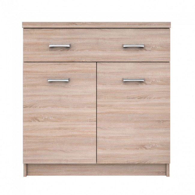 Έπιπλο εισόδου "TOP MIX" σε χρώμα sonoma 80x33x85