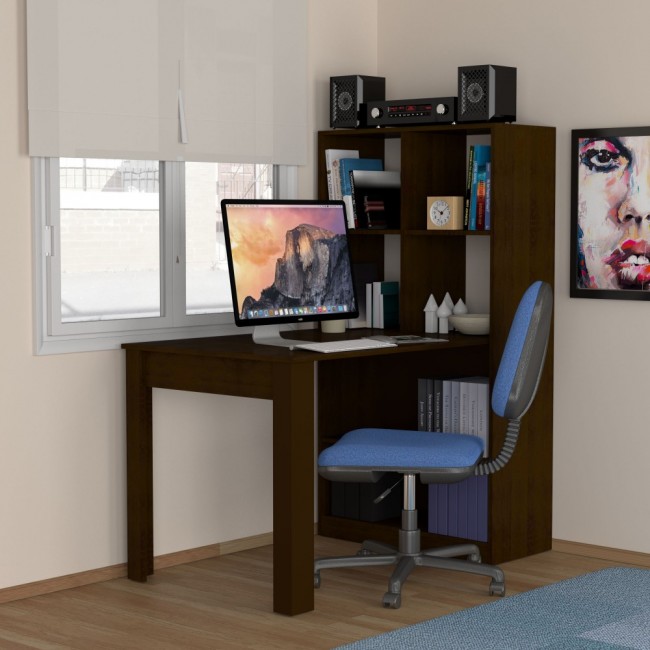 Γραφείο-τραπέζι σε βέγγε χρώμα 80x134x151,50