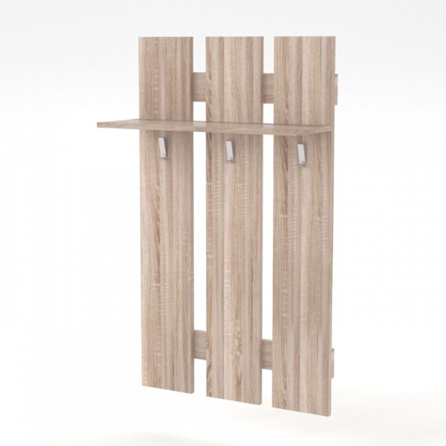 Κρεμάστρα τοίχου "WIE" σε χρώμα σόνομα 60x23x100