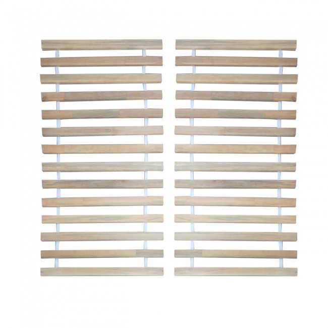 Τάβλες κρεβατιού από μασιφ με ιμάντα 160x200