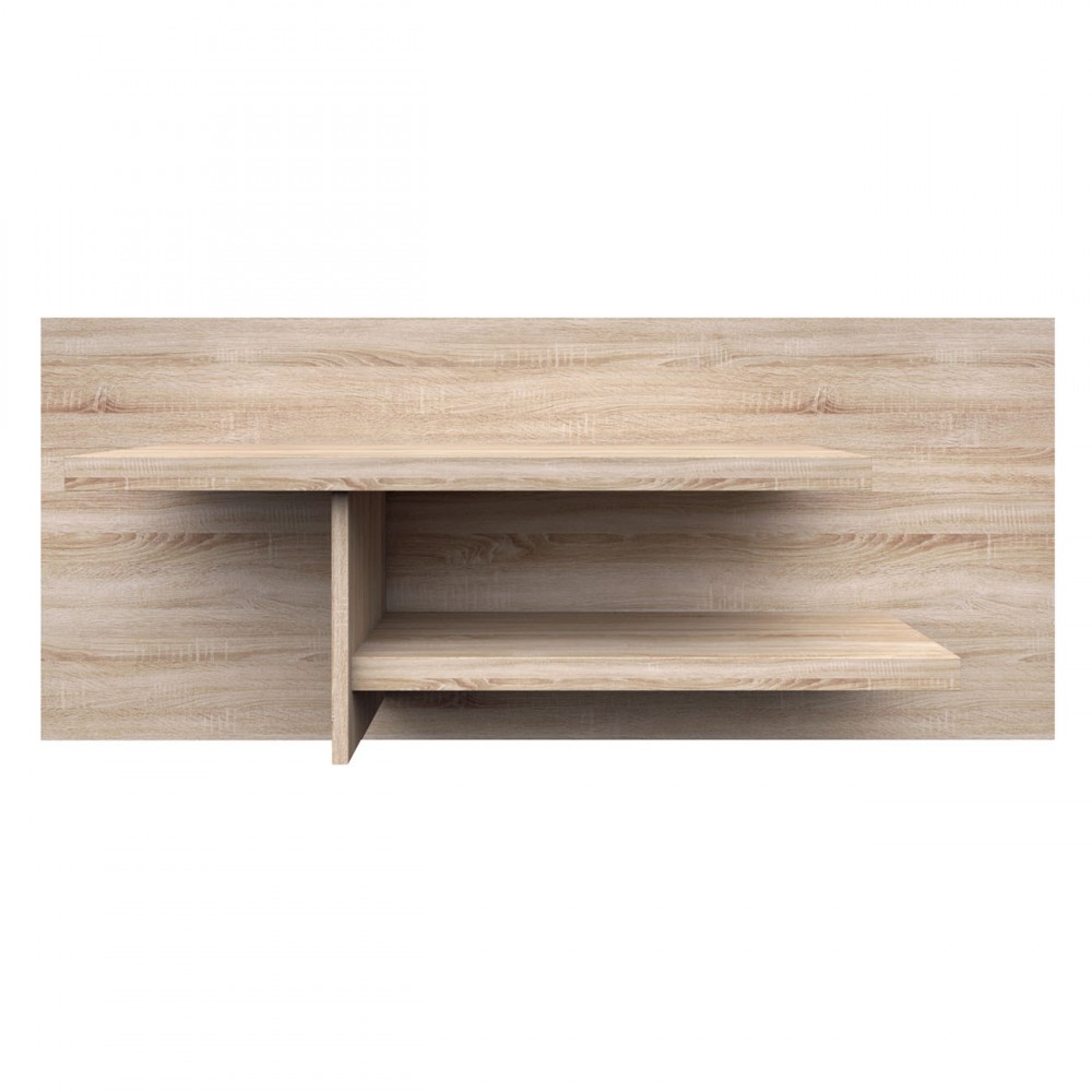 Ράφι κρεμαστό "NORTON" σε χρώμα σονόνα-δρυς 120x26,6x50