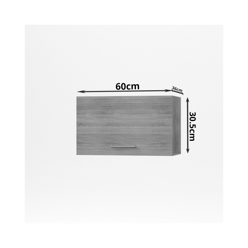 Ντουλάπι απορροφητήρα "ALINA" σε χρώμα σόνομα 60x30,5x36