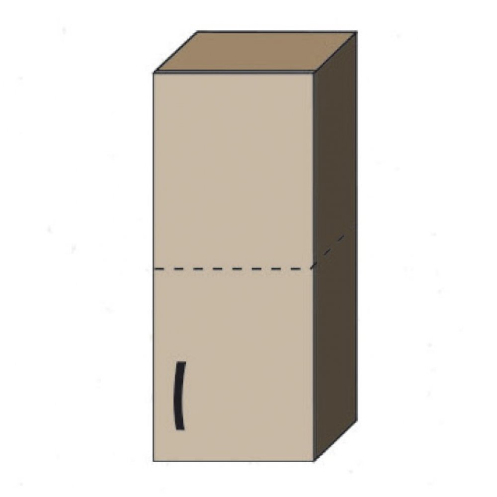 Πάνω ντουλάπι κουζίνας "ALINA" σε χρώμα σονόμα 30x30,5x71,8