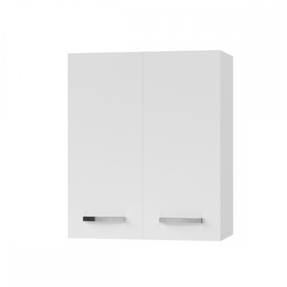 Πάνω ντουλάπι κουζίνας "CHARLOTΤE" σε χρώμα λευκό 60x30,5x71,8