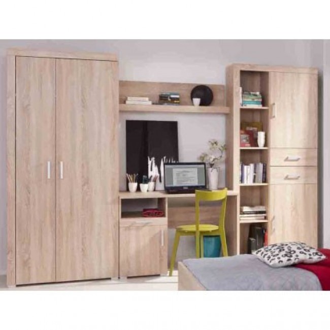 Ράφι κρεμαστό "DAMIS"σε χρώμα σονόμα 110x22x30