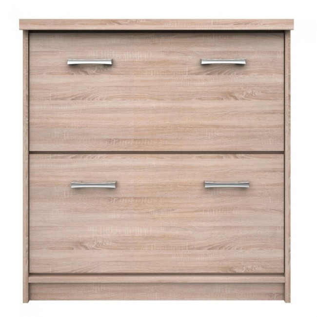 Παπουτσοθήκη "TOP MIX" σε χρώμα σονόμα-δρυς 80x27x85