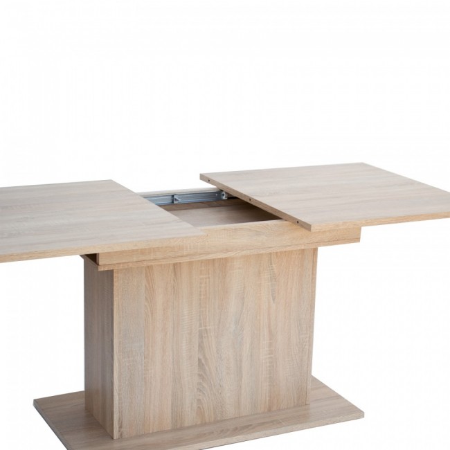 Τραπέζι φαγητού "RENO II" ανοιγόμενο σε χρώμα σονόμα 140(180)x80x75