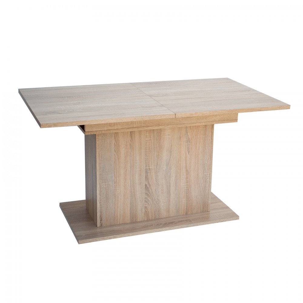 Τραπέζι φαγητού "RENO II" ανοιγόμενο σε χρώμα σονόμα 140(180)x80x75