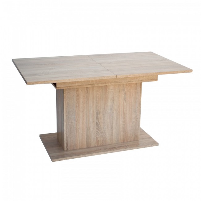 Τραπέζι φαγητού "RENO II" ανοιγόμενο σε χρώμα σονόμα 140(180)x80x75