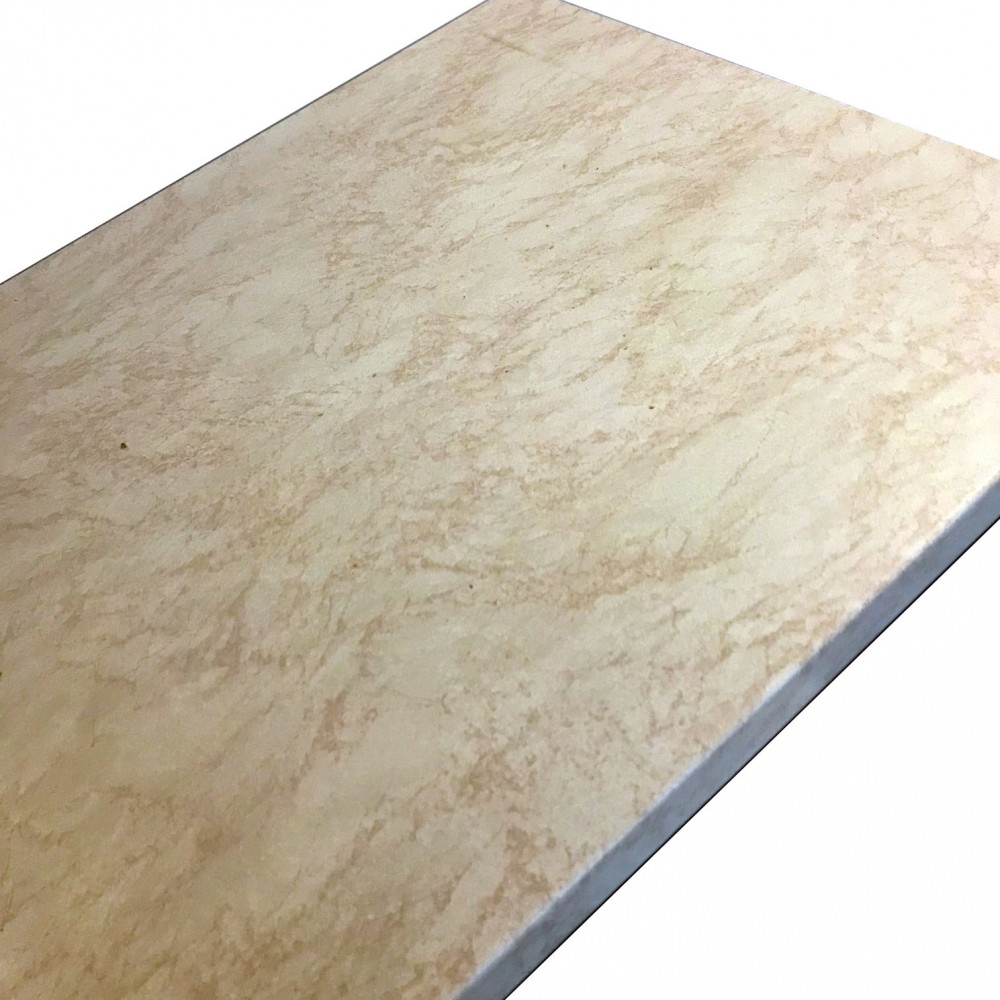 Πάγκος "LATINA MARBLE EGGER" σε μπεζ χρώμα 205x60x38