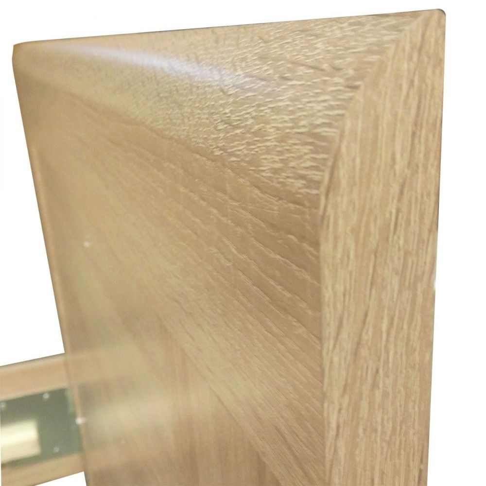 Κρεβάτι "SOLO" από μελαμίνη σε sonoma χρώμα 90x200