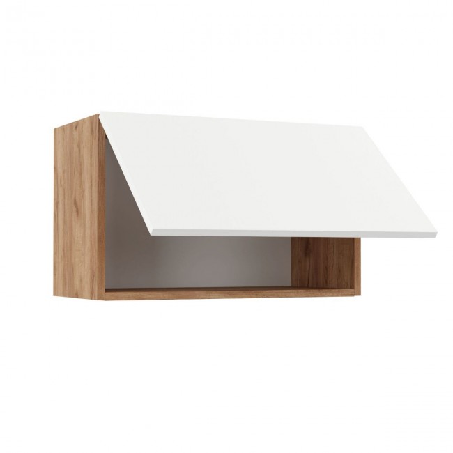 Ντουλάπι απορροφητήρα "SOFT" σε φυσικό-λευκό χρώμα 60x31x36