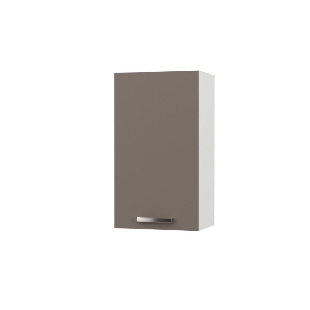 Πάνω ντουλάπι κουζίνας "CHARLOTΤE" σε χρώμα μόκα 40x30.5x71.8